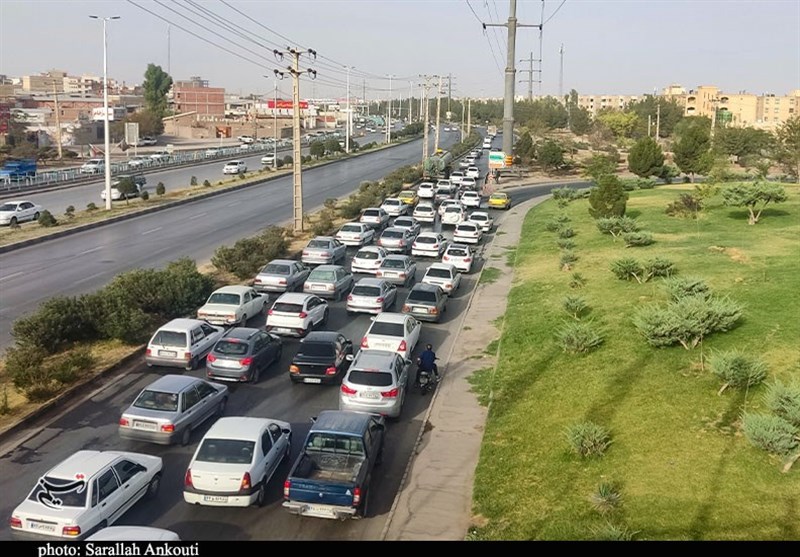 ترافیک سنگین در محورهای شمالی کشور