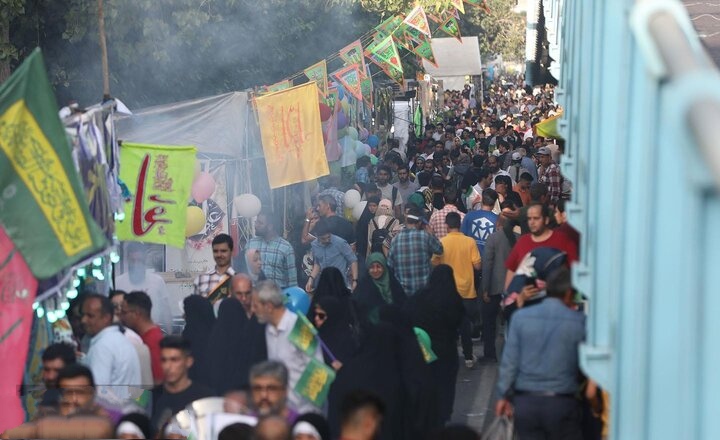 مهمونی ۱۰ کیلومتری غدیر در تهران آغاز شد