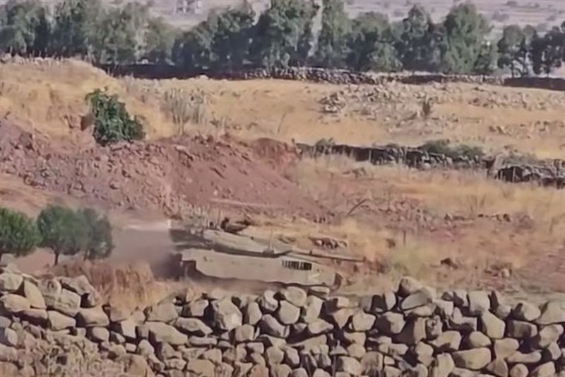 حمله زمینی مجدد رژیم صهیونیستی به سوریه